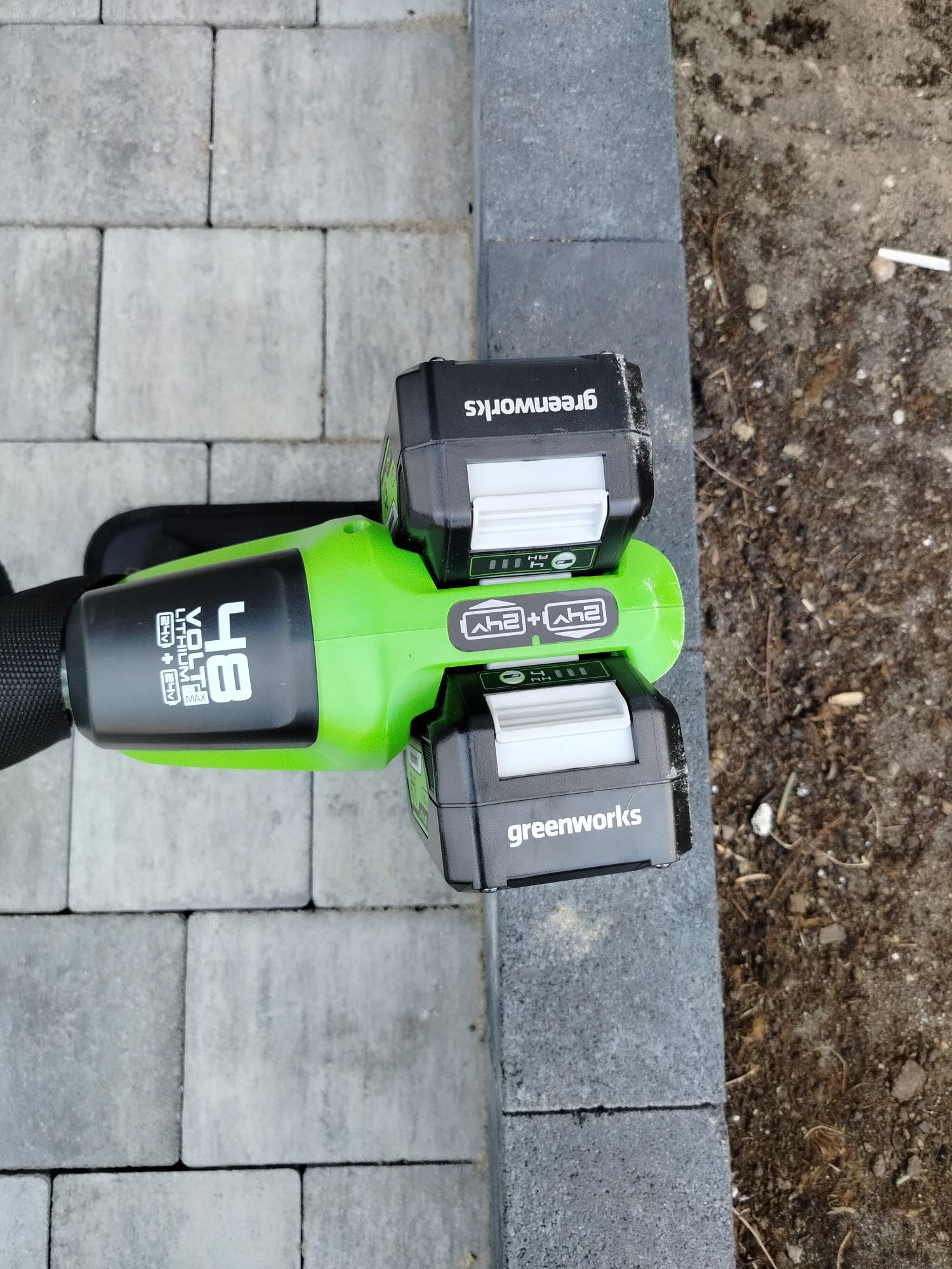 Greenworks Akumulatorowa Podkaszarka Do Trawy I Kosa 2W1 Gd24X2Bcb