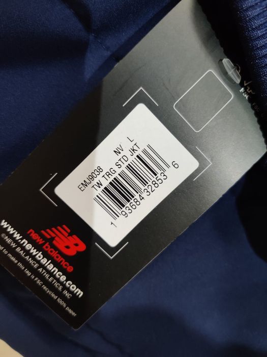 Kurtka new balance stadium jacket parka męska L