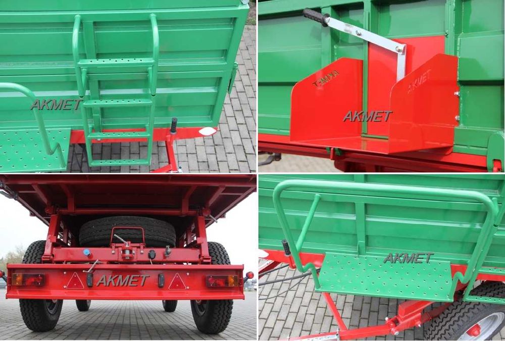 BURTY do przyczep boki nadstawki Dowóz GRATIS D-35 kompletne malowane