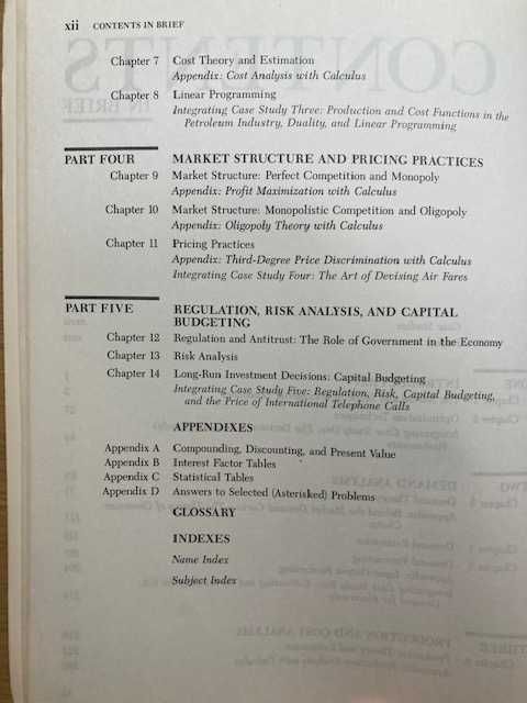 Managerial Economics in a Global Economy