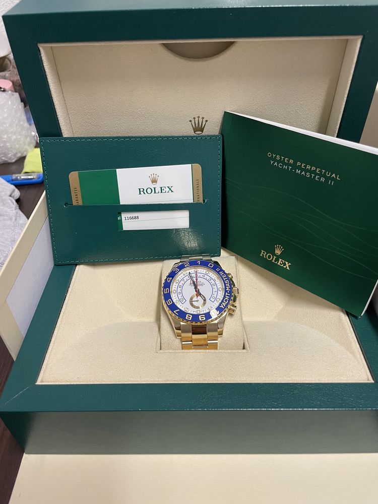 Rolex Yacht Master II Ouro C/ Novo