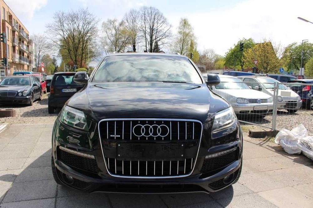 Бампер передній Audi Q7 4L разборка Ауді Ку7 4Л запчастини