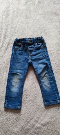 Next jeansowe spodnie 12-18mcy