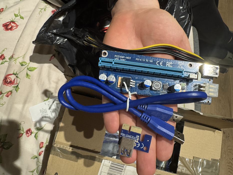 Riser PCI-E 1x do 16x (wersja 006C / 009C)