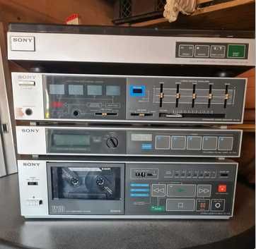 Wieża stereo Vintage Zestaw Sony