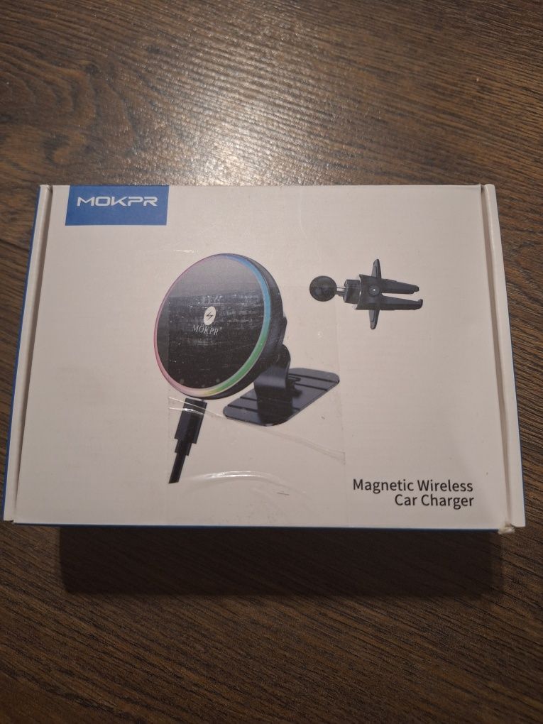 MOKPR – Magnetyczna ładowarka samochodowa MagSafe 15W