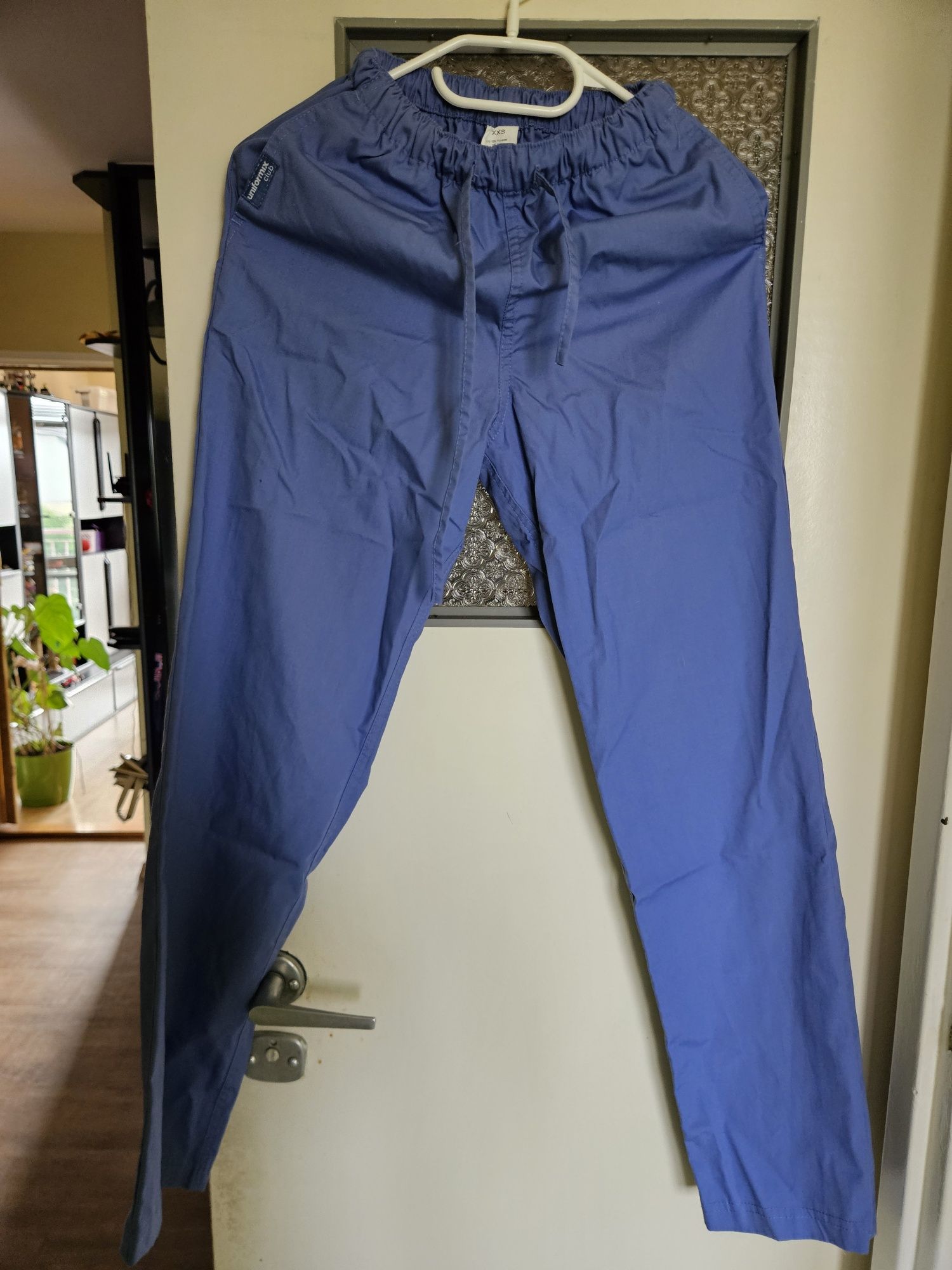 Zestaw Uniformix fioletowy s xs damski