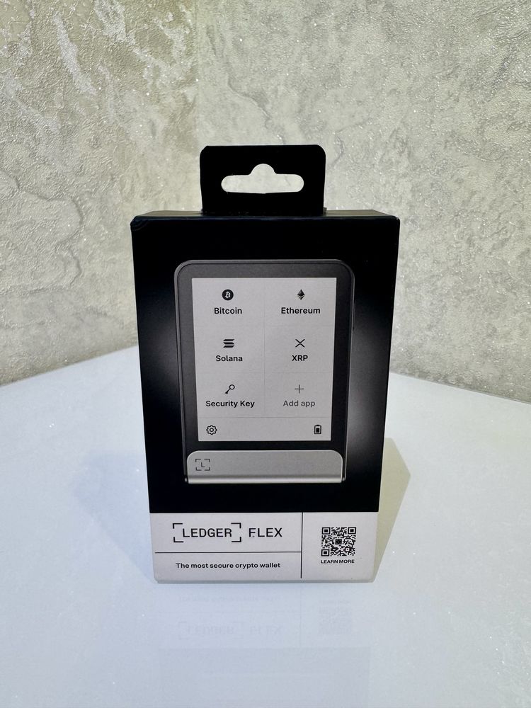 Криптогаманець Ledger Flex Graphite. Нова версія 2025. Запечатаний.