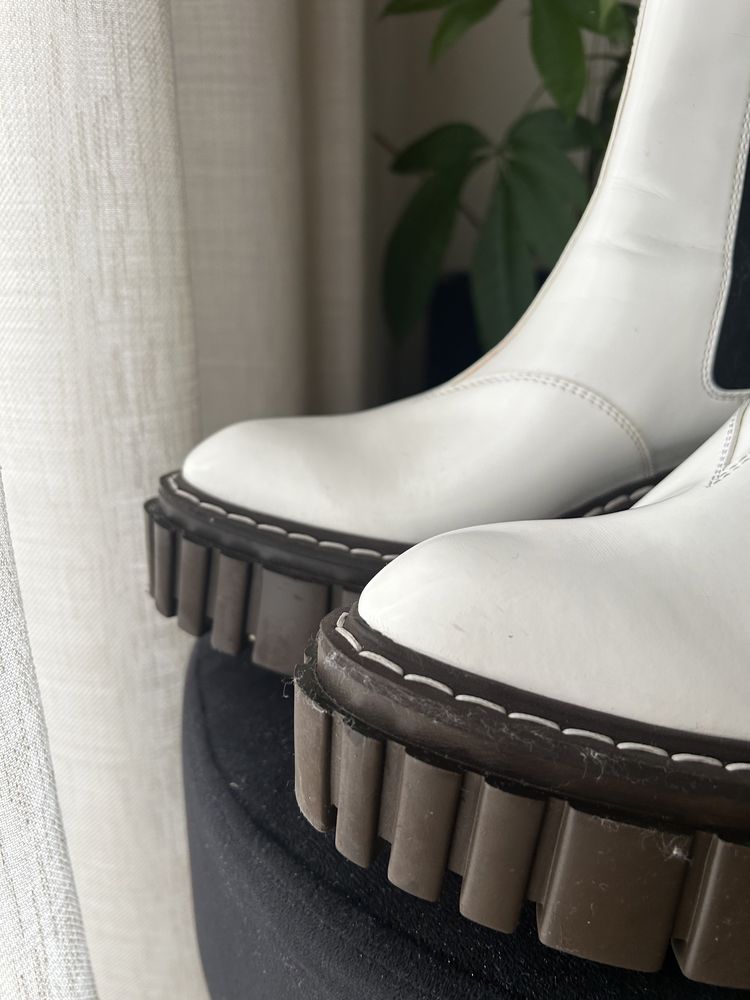 White emilie boots Stella McCartney botas mulher