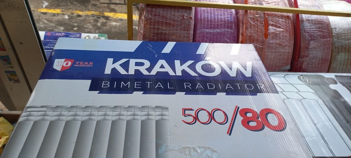 Біметалеві радіатори Krakow 500×80