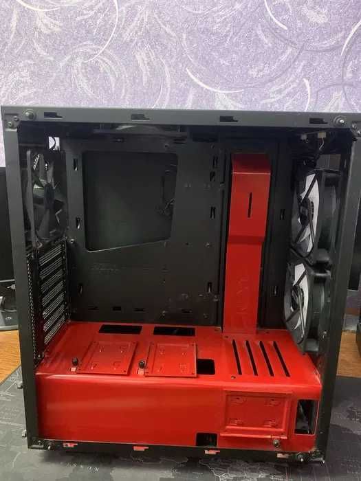 Корпус NZXT S340 Elite Black-Red / БЕЗ СТЕКЛА