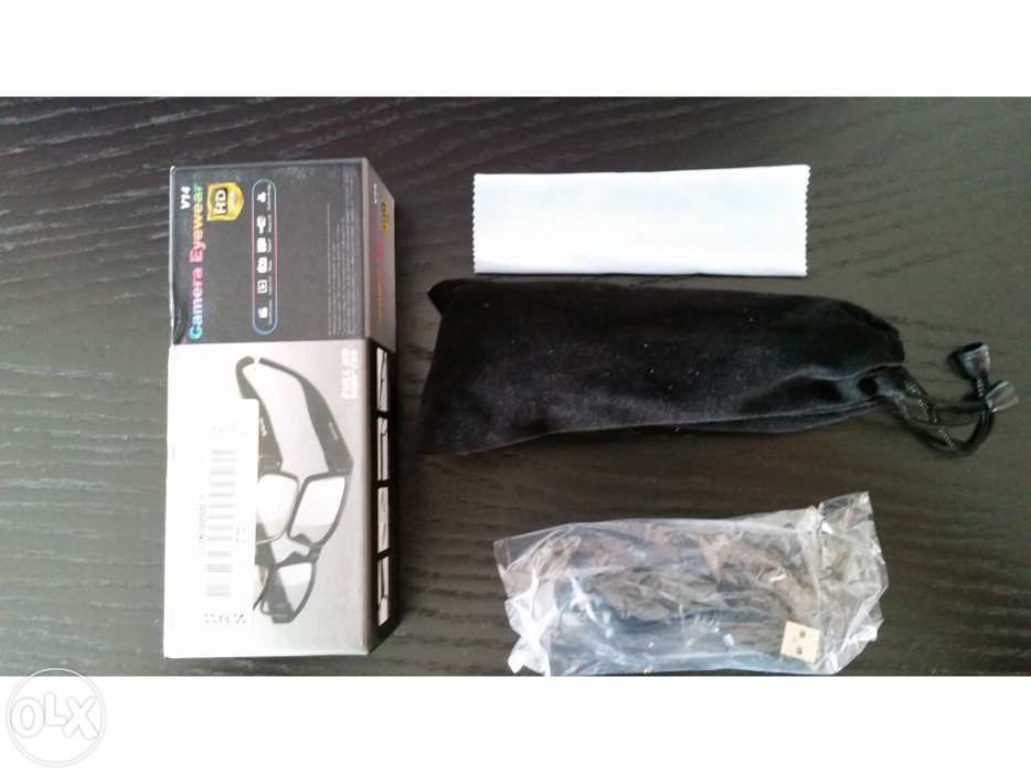 Oculos com micro camera spy minuscula lente incolor transparente camar