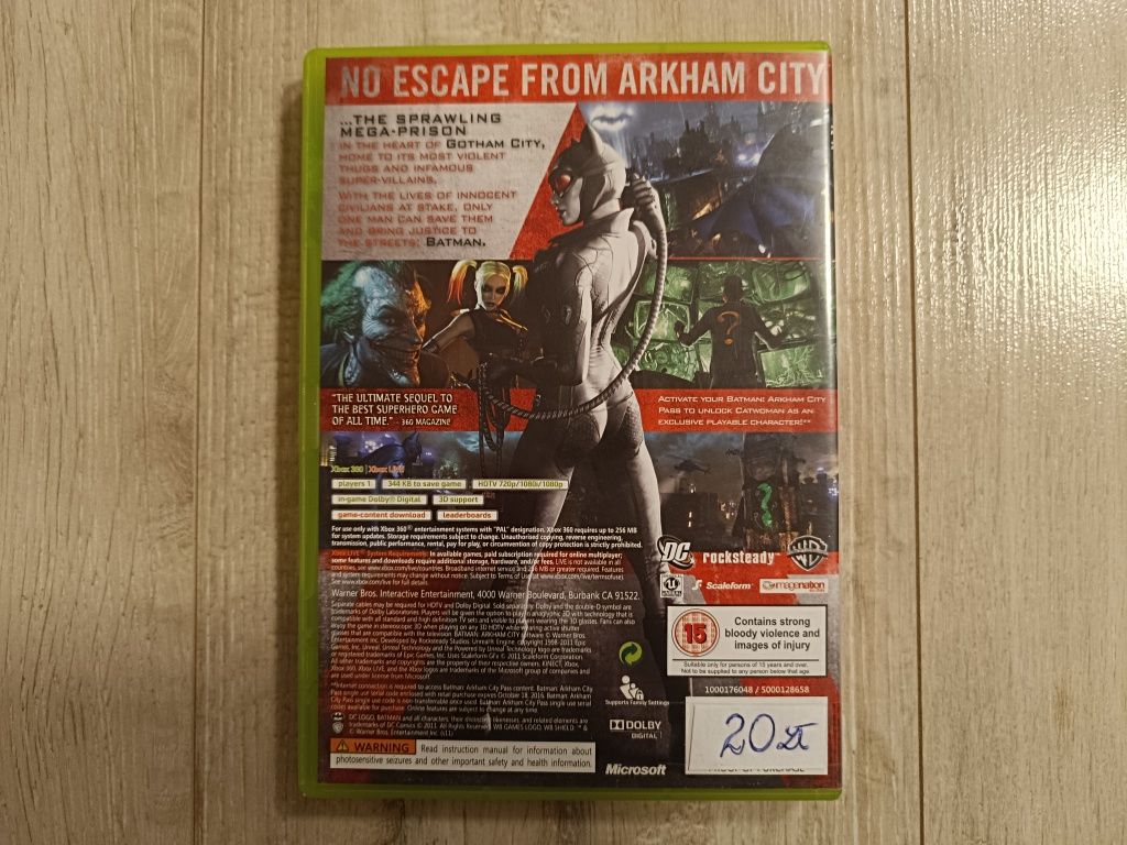 Gra Xbox 360 - Batman Arkham City