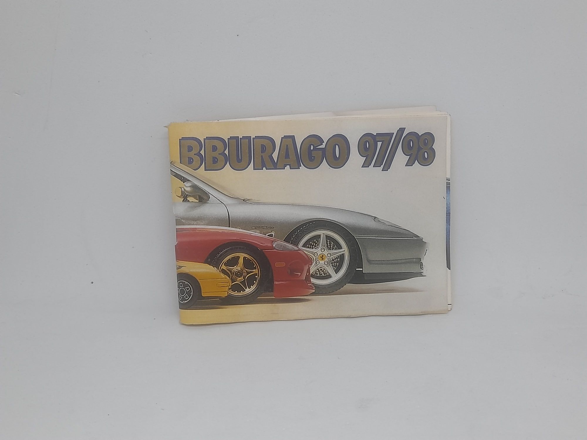 Mini katalog bburago 1997 / 1998