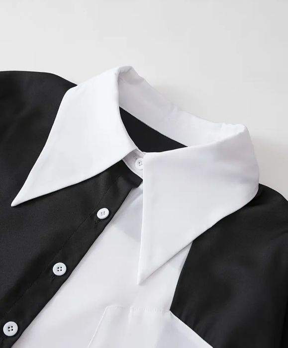 Трендовий костюм — Oversize сорочка + карго штани