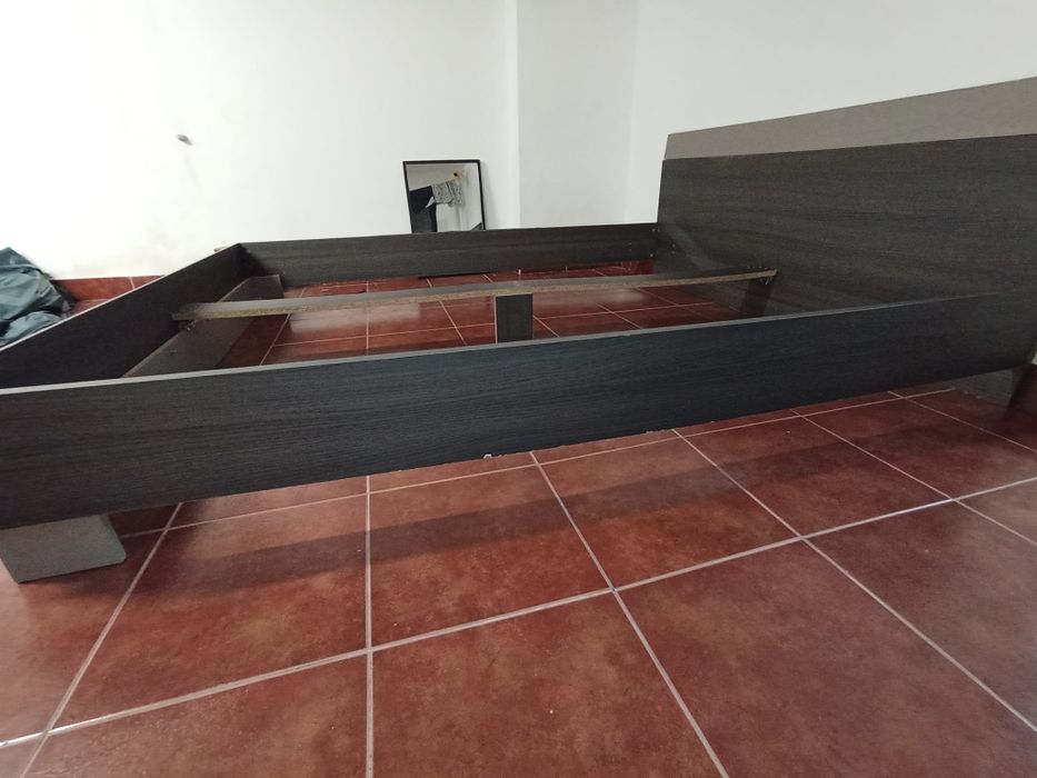 Quarto de casal  completo cinza