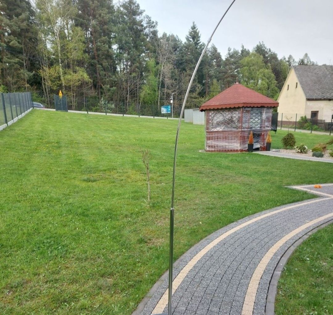 Lampa podłogowa łukowa