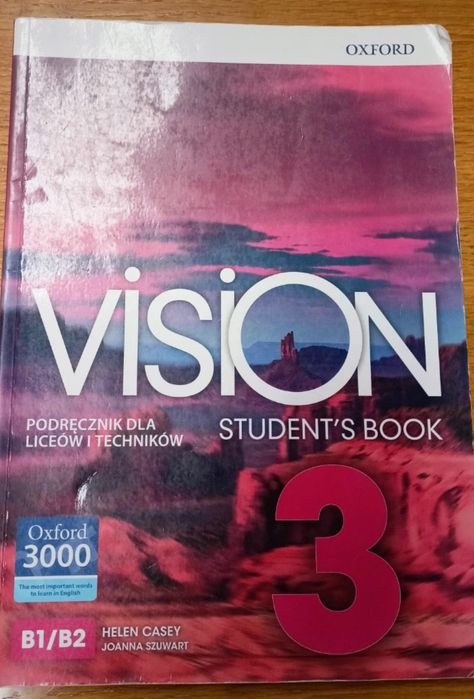 Komplet-Podręcznik Vision 3 plus zeszyt ćwiczeń