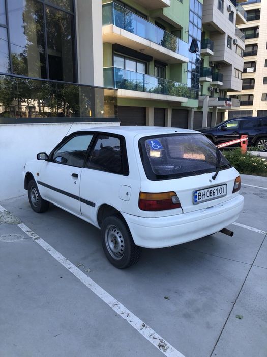 Toyota Starlet 1990 • 1.3 бензин, инжектор.