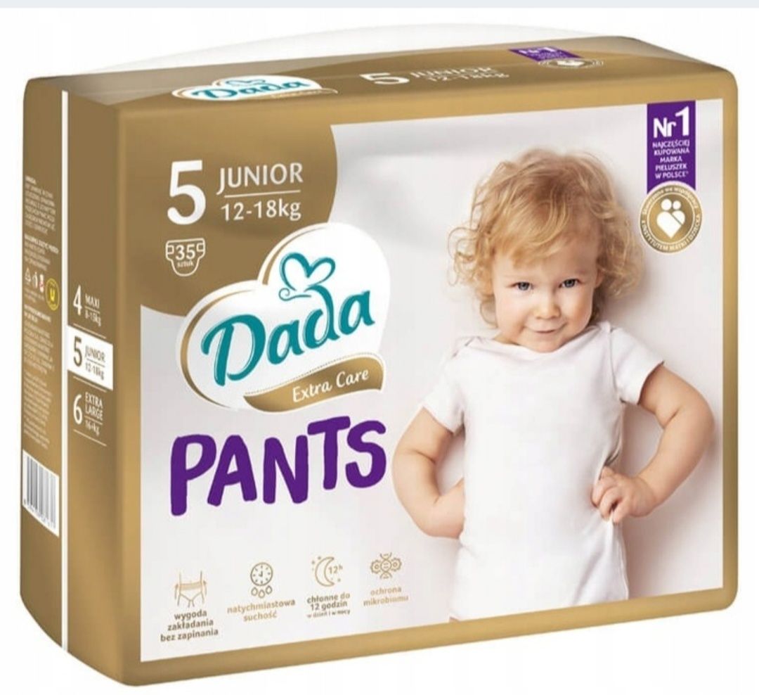 Pieluszki  Dada Junior 12-18kg 35 sztuk pieluchomajtki