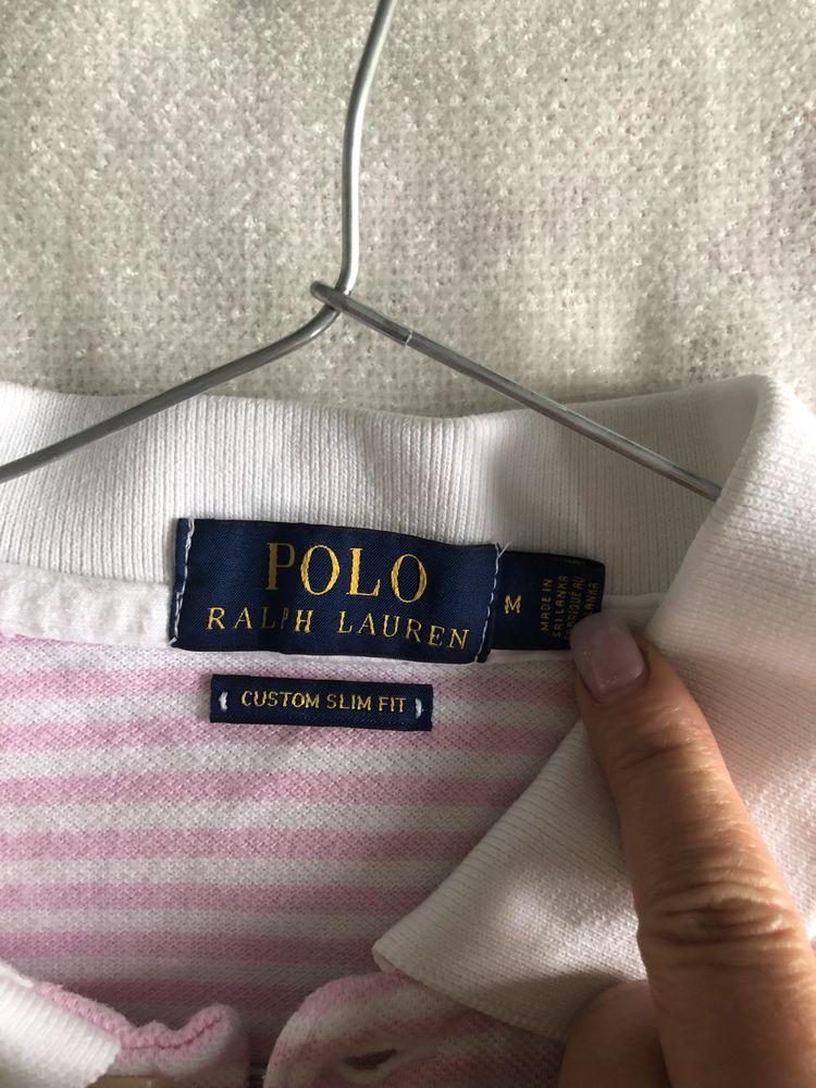 Koszulka polo ralph w paski