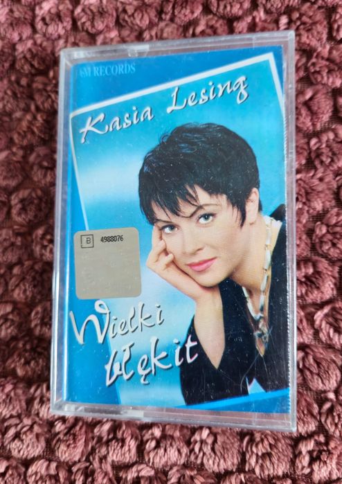 KASIA LESING - Wielki Błękit /Disco Polo/oryginalna Kaseta magnetofono