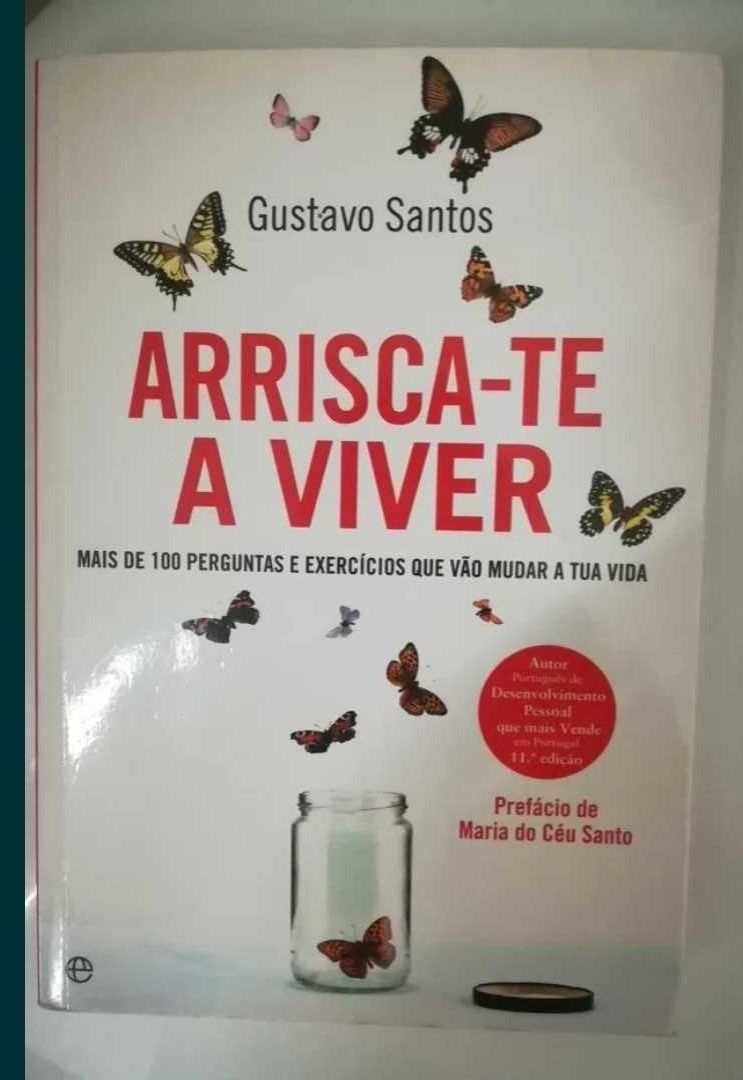 Livro Arrisca-te a Viver de Gustavo Santos