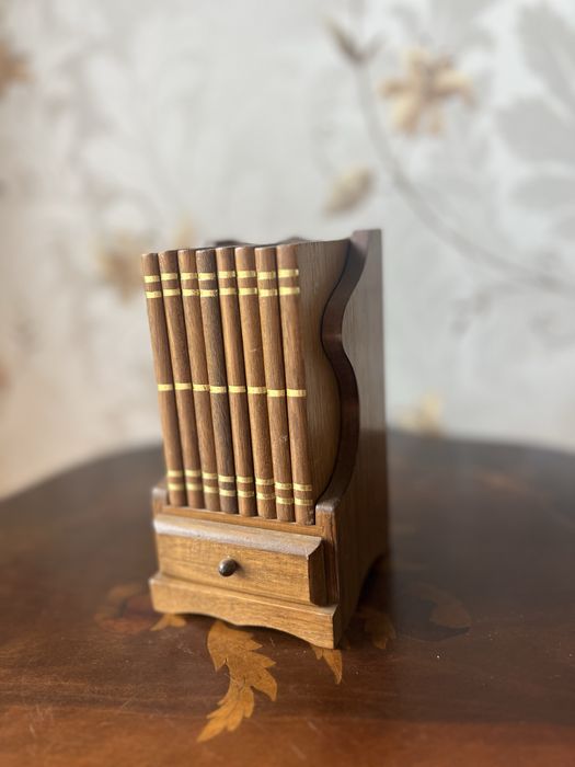 Podkładki pod kubek biblioteczka