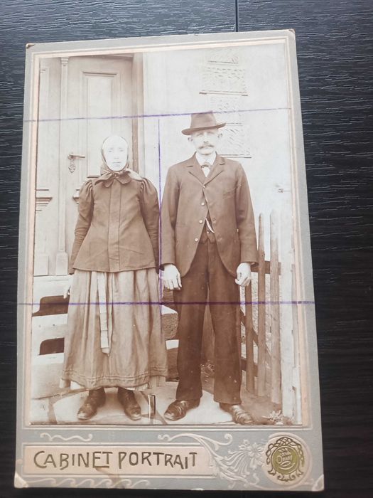 Gabinet Portrait, zabytkowe zdjęcie