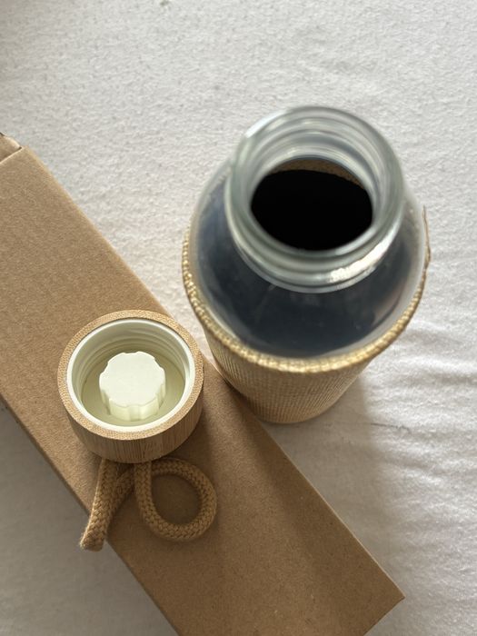 Butelka Szklana 500ml NOWA oficjalny merch miasta GDAŃSK