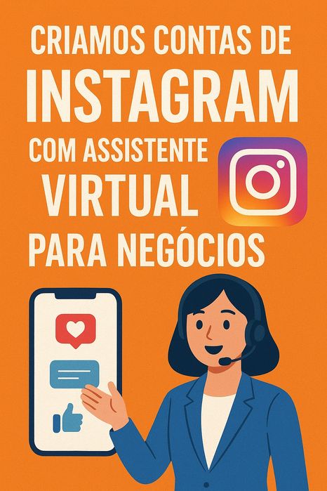 Criamos conta no Instagram com assistente virtual para negócios