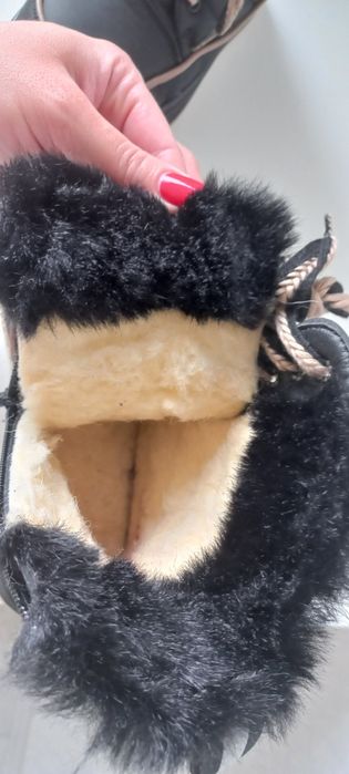 Зимние ботинки, сапоги на овчине