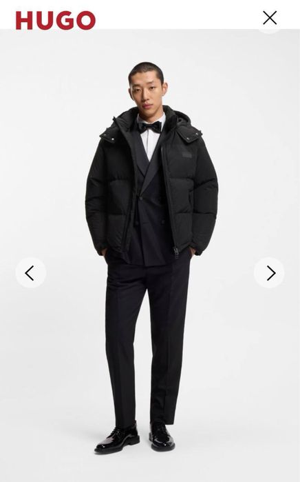 Hugo boss куртка зимова