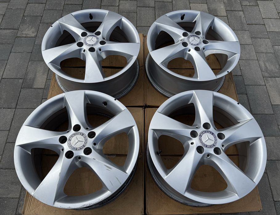 Oryginalne Felgi Mercedes 17" 5x112 V-Klasa Vito A447 7J ET51 czujniki