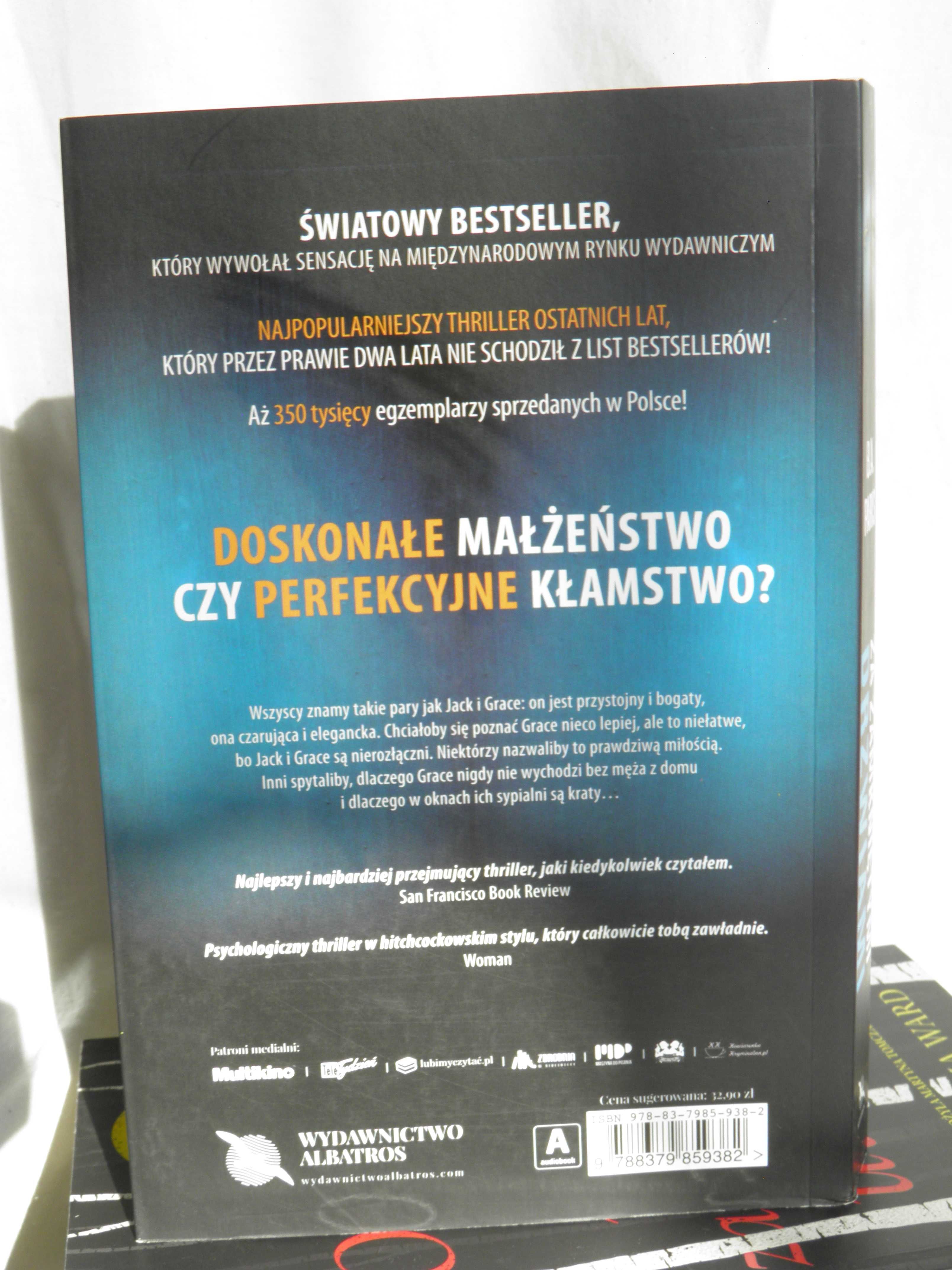 Książka "Za zamkniętymi drzwiami" B.A Paris kryminał, thriller