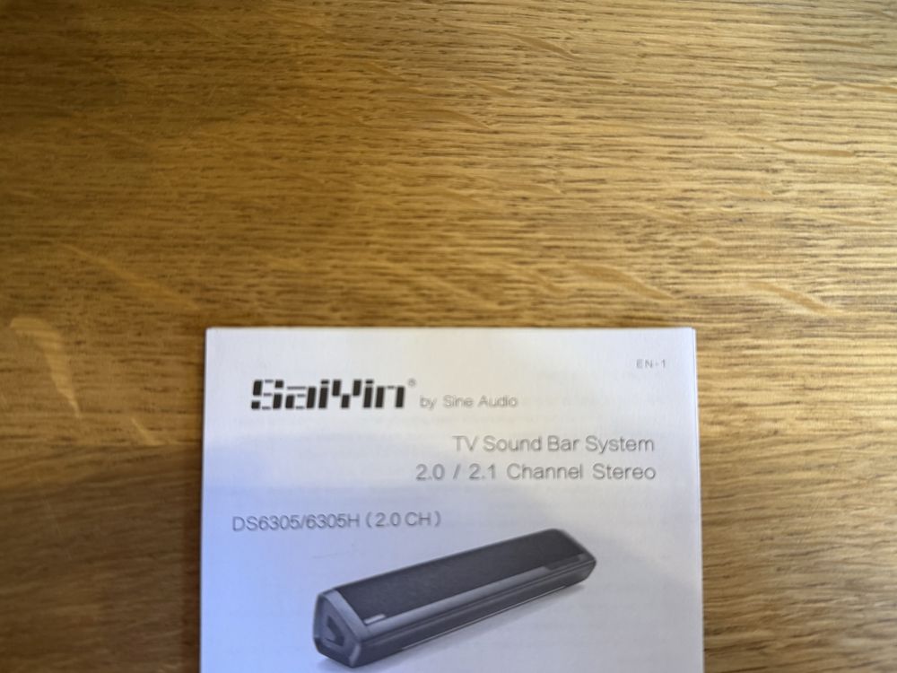 Sound Bar system SaiYin