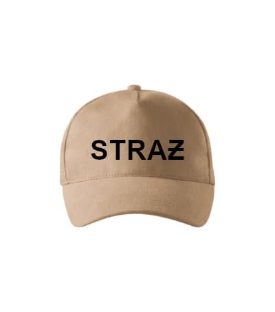 Czapka piaskowa STRAŻ Haftowana