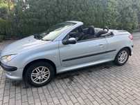 Peugeot 206 CC cabrio 1,6 benzyna