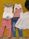 Paczka ubranek 86/92 H&M, Smyk, Lidl