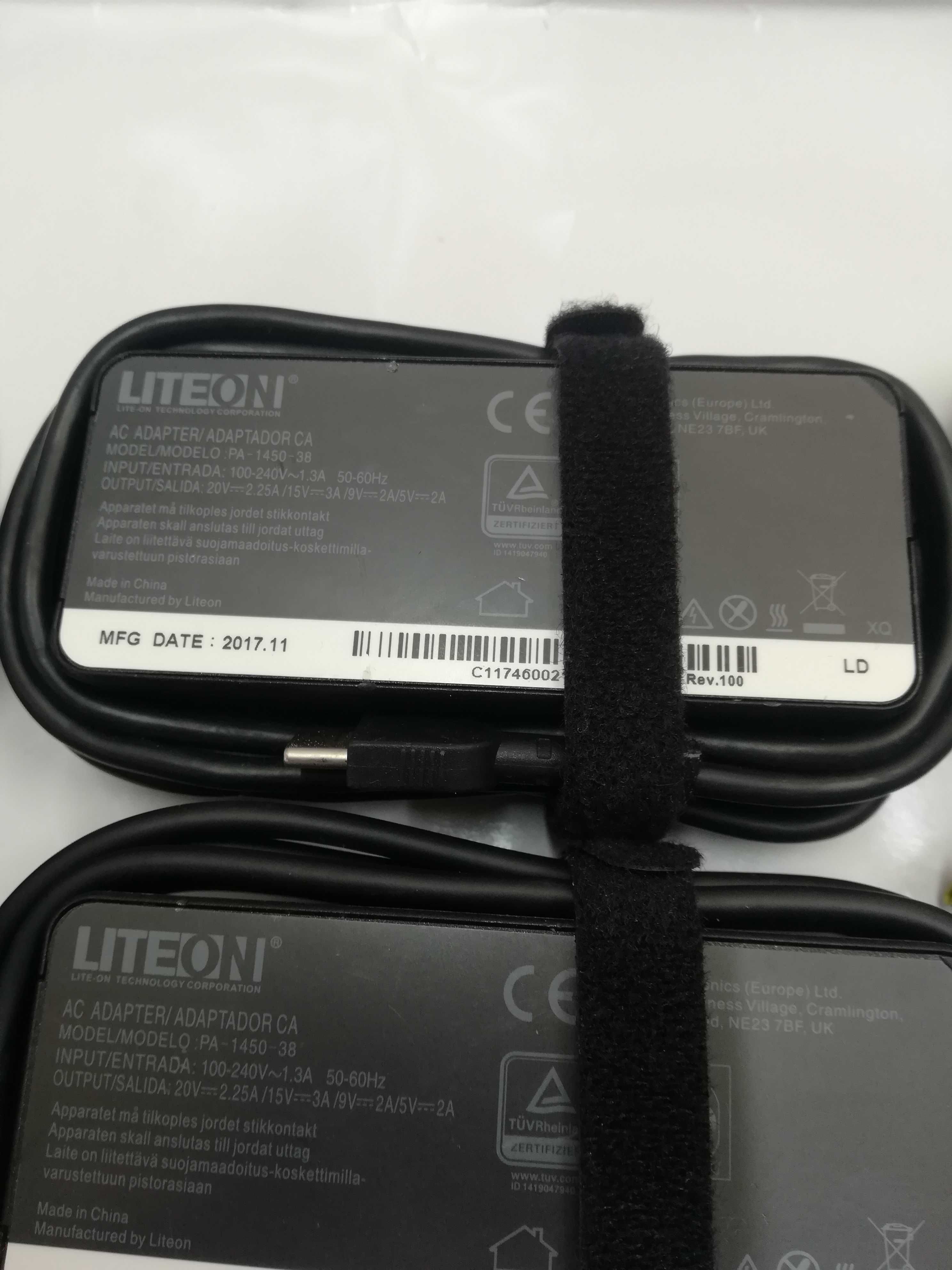 Блок живлення для ноутбука Lenovo Dell Fujitsu 45-65w Type-C