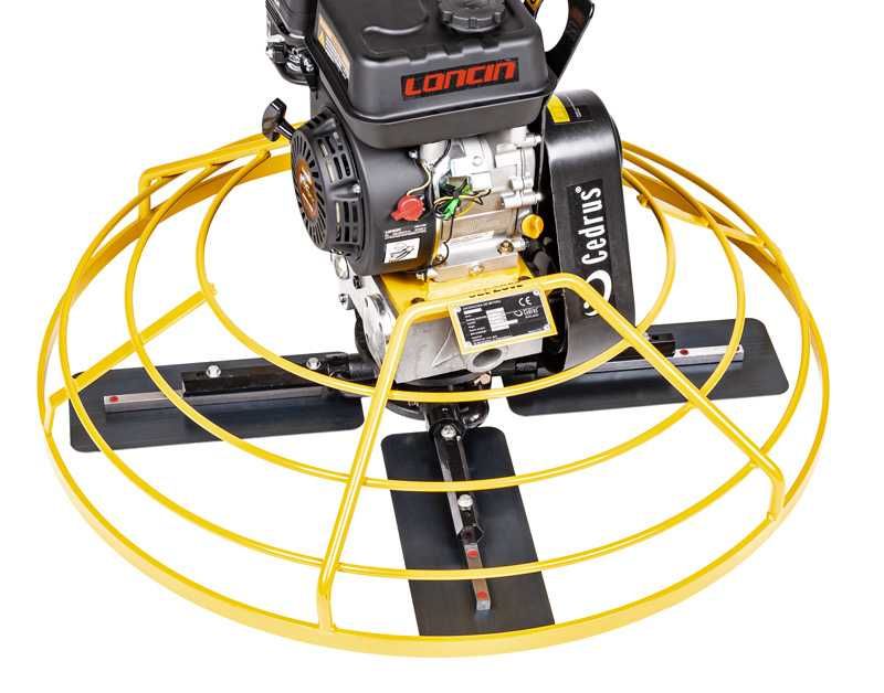 CEDRUS ZC02 Zacieraczka Spalinowa DO BETONU 90 cm + TALERZ + ŁOPATKI