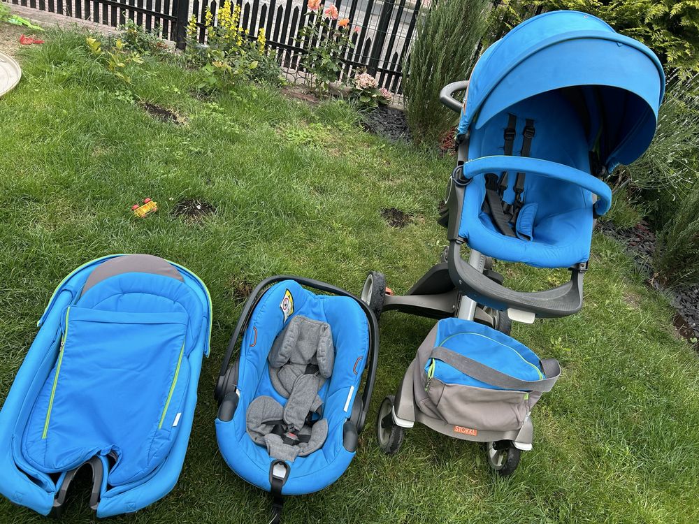 Wozek stokke 3w1