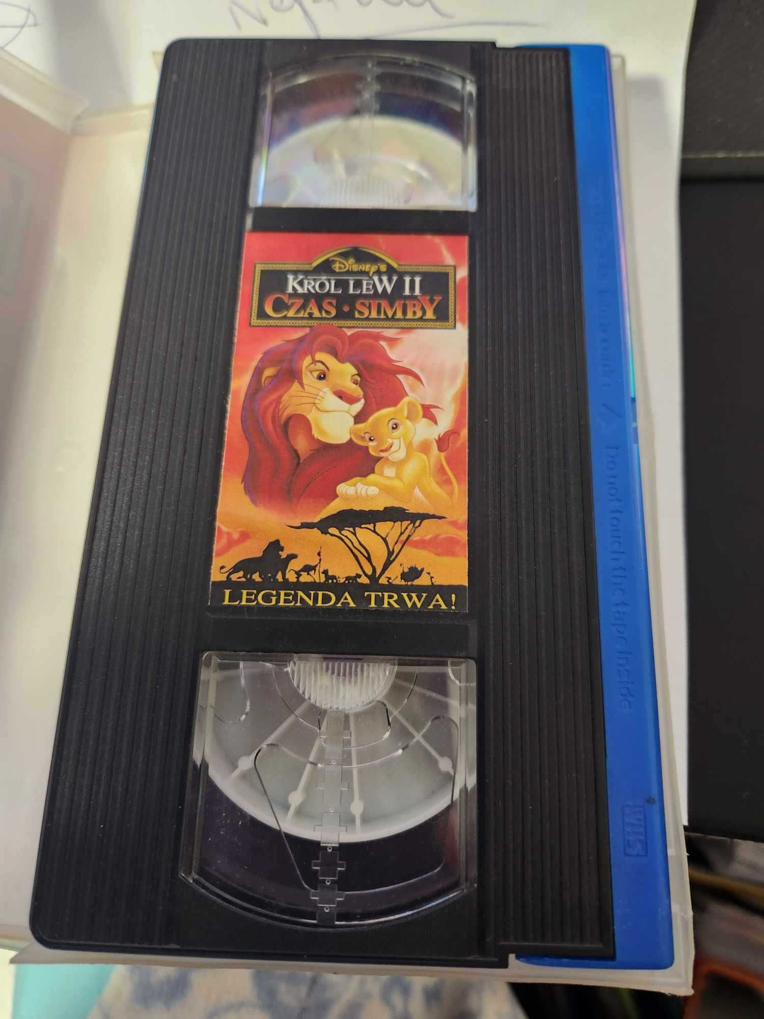 Król Lew czas Simby kaseta VHS