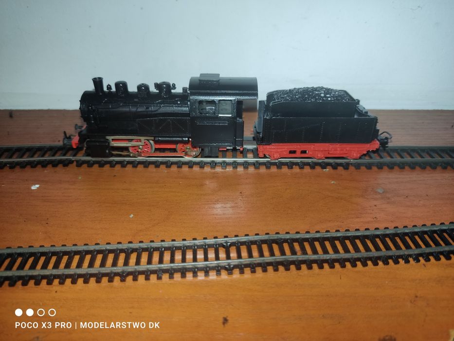 Piko stara zabawka dla dzieci i nie tylko parowóz Br98 z tendrem H0