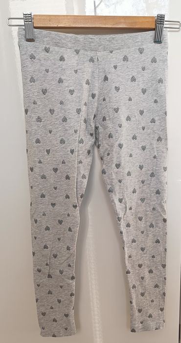 Legginsy dziewczęce next w serca