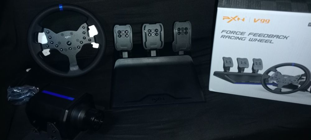 Игровой руль PXN v99 с силовой обратной связью