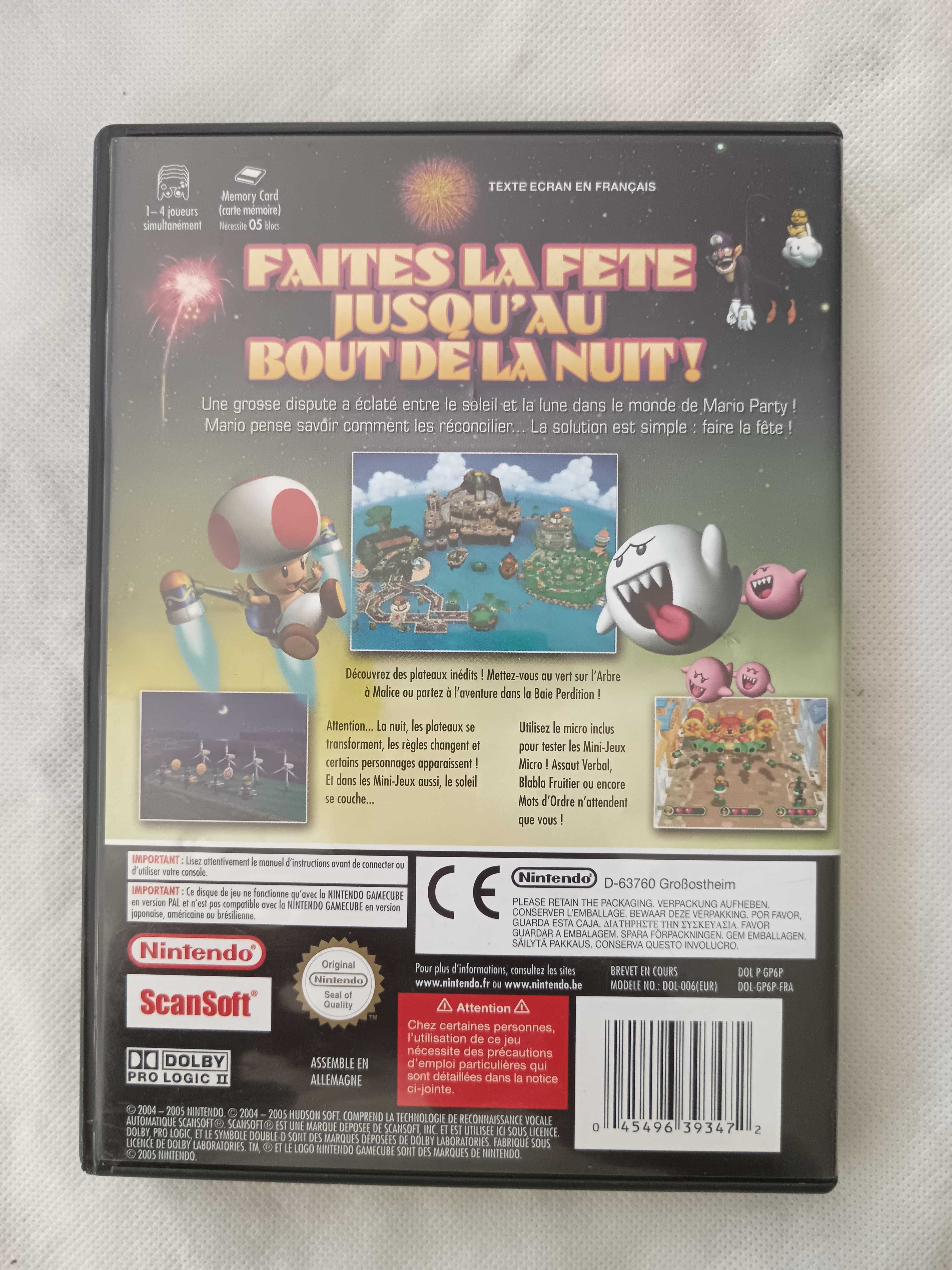 Mario Party 6 [Nintendo Gamecube, 2005] 100% Complete - French