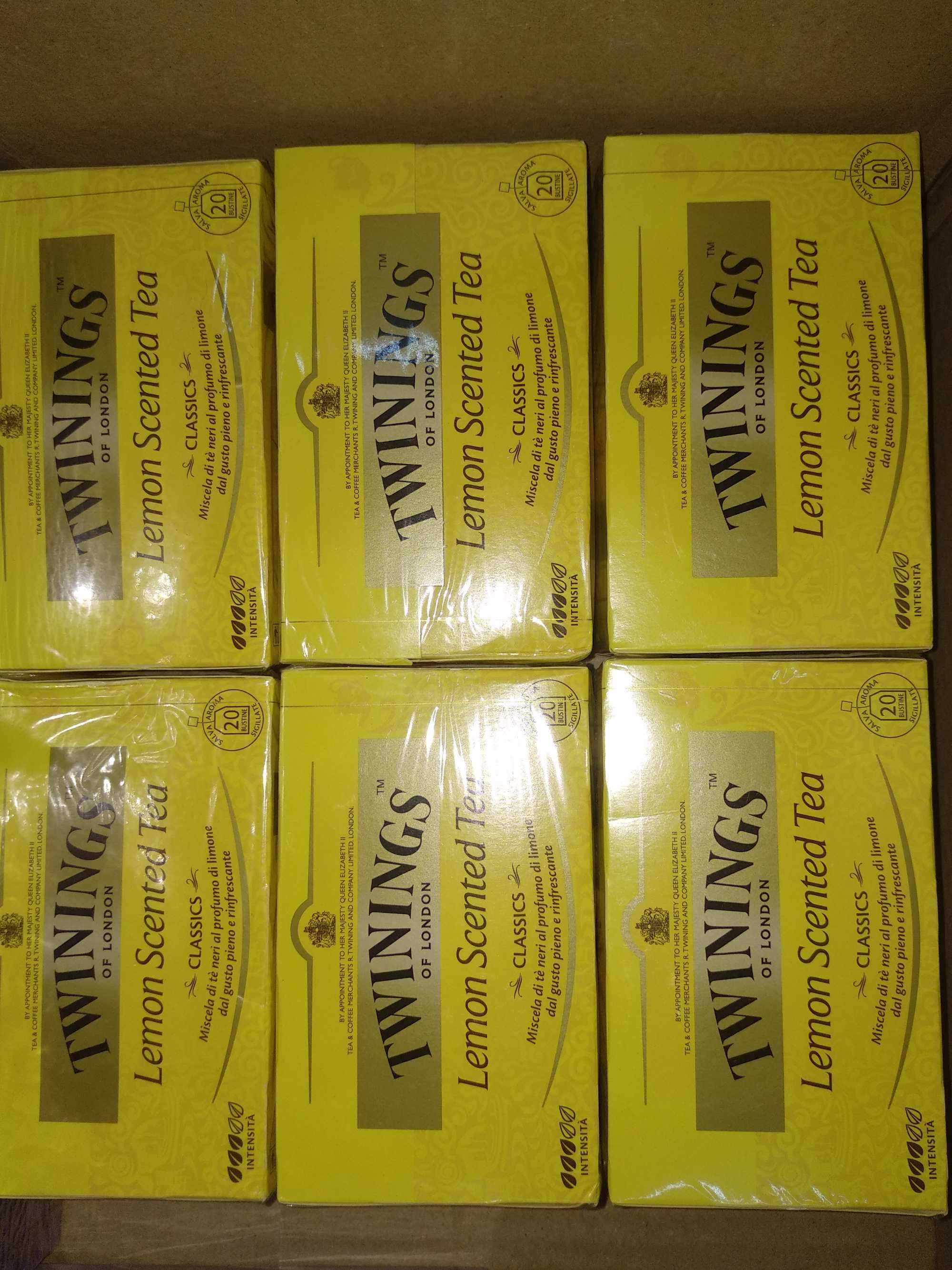 herbata twinings zestaw 7 sztuk lemon scented tea