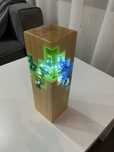 Lampka led Lego żywica