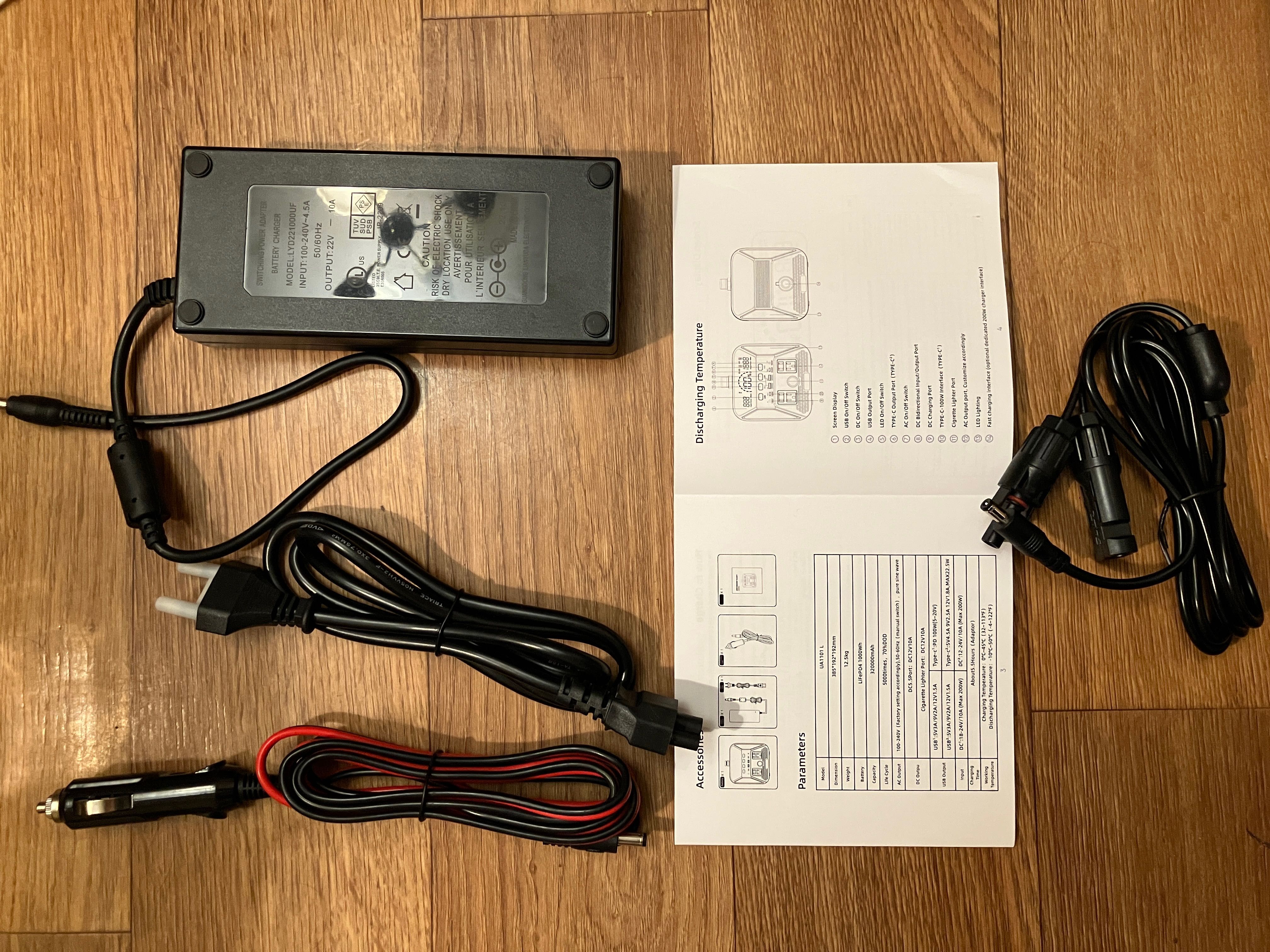 Источник бесперебойного питания ИБП Ctolity 1000W Lifepo4 UA1101L